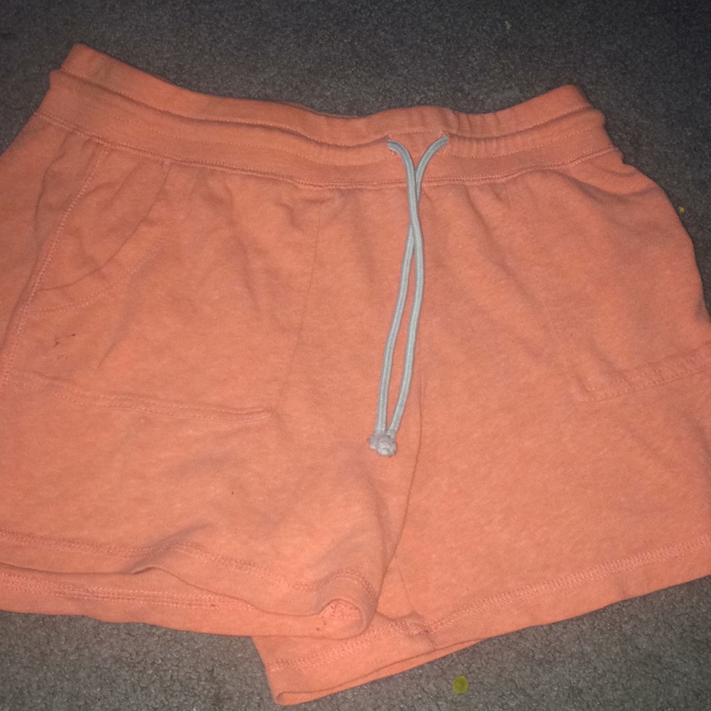 orange cream shortss
